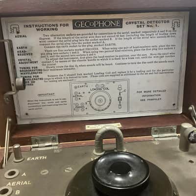 BBC GECOPHONE cristal detector image 9