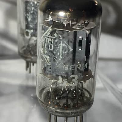 Original Röhren-Set *Tubes* aus Echolette NG51 *Telefunken*Valvo ECC83 /82 image 3