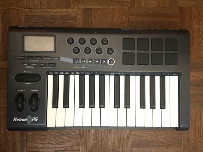 M-Audio Axiom 25 Key USB MIDI Keyboard Controller 2000s - Black image 1