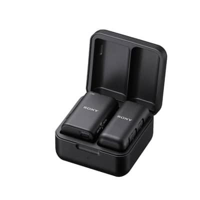 Sony ECM-W3S Single-Channel Wireless Microphone for High-Quality Digital Sound Recording image 1