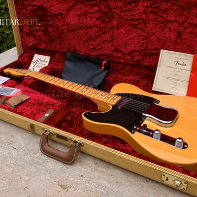 ♚RARE♚CLEAN♚2019 FENDER American '50's Original TELECASTER♚LEFT HANDED♚7.3 LBS !♚ FAT NECK LEFTY ! image 3