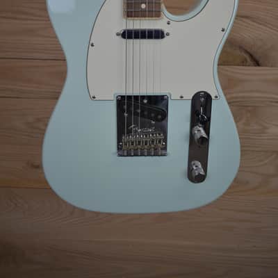 Fender Limited Edition American Standard Telecaster Channel Bound Neck 2016 - Sonic Blue image 2