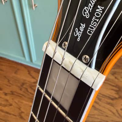 Epiphone Les Paul Custom Widow 2024 - Orange Burst image 9