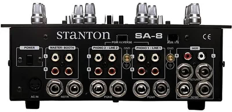 STANTON SA8 DJ Focus Signature Mixer BLACK | Reverb
