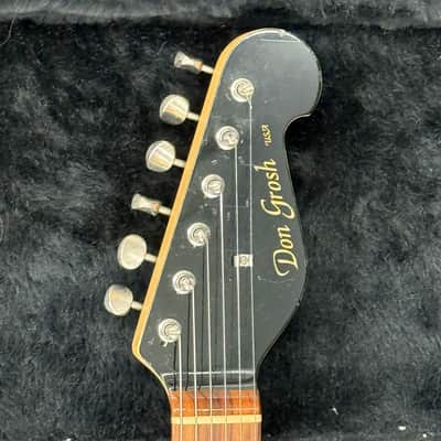 Grosh Guitars T Style Sparklecaster Early 2000’s - Gold Sparkle image 3