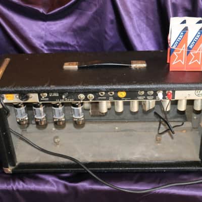 Fender Dual Showman Reverb TFL 5000D Silverface 1969 Black image 11