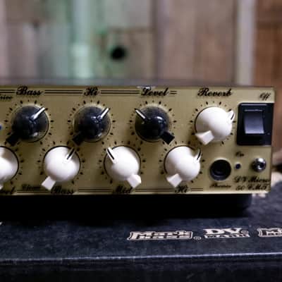 DV Mark DV Micro 50 2-Channel 50-Watt Guitar Amp Head 2010s - Blue image 4