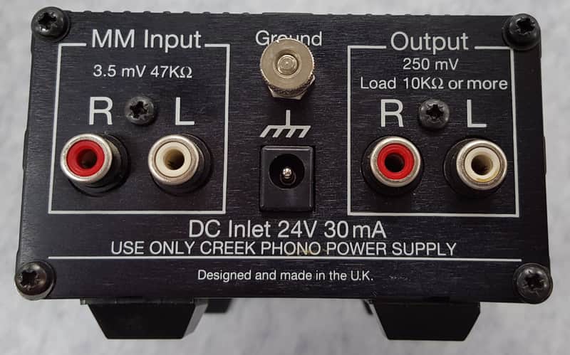 Creek OBH-8 Phono Pre-Amp Stereo HI-FI Audiophile Black | Reverb