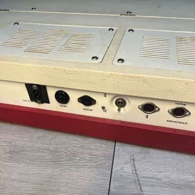 Delicia Mini 807 vintage czech combo organ 1970s working red case 1721 1970s image 7