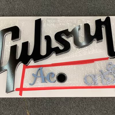 Gibson Acoustic Dealer Sign Black image 1