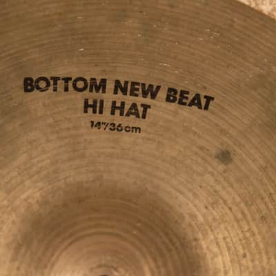 Zildjian A 14" New Beat Hi Hat Cymbals 1056g 1399g image 5
