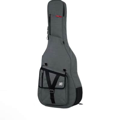 Gator GTACOUSTICGRY Transit Series Acoustic Guitar Gig Bag 2010s - Light Grey image 3