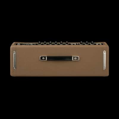 Fender Tone Master Deluxe Reverb Guitar Amplifier - Cocoa image 4