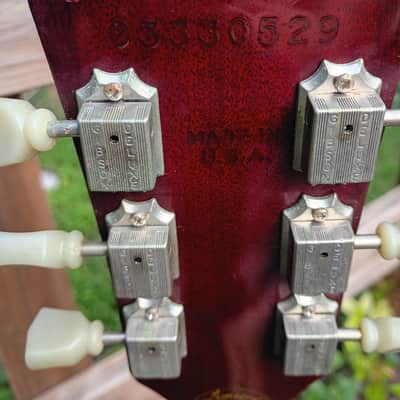 Gibson Les Paul Deluxe 30th Anniversary 2000 - 2001 Wine Red HH Rare image 7