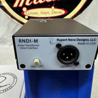 Rupert Neve Designs RNDI-M Active Transformer Direct Interface with Box image 5