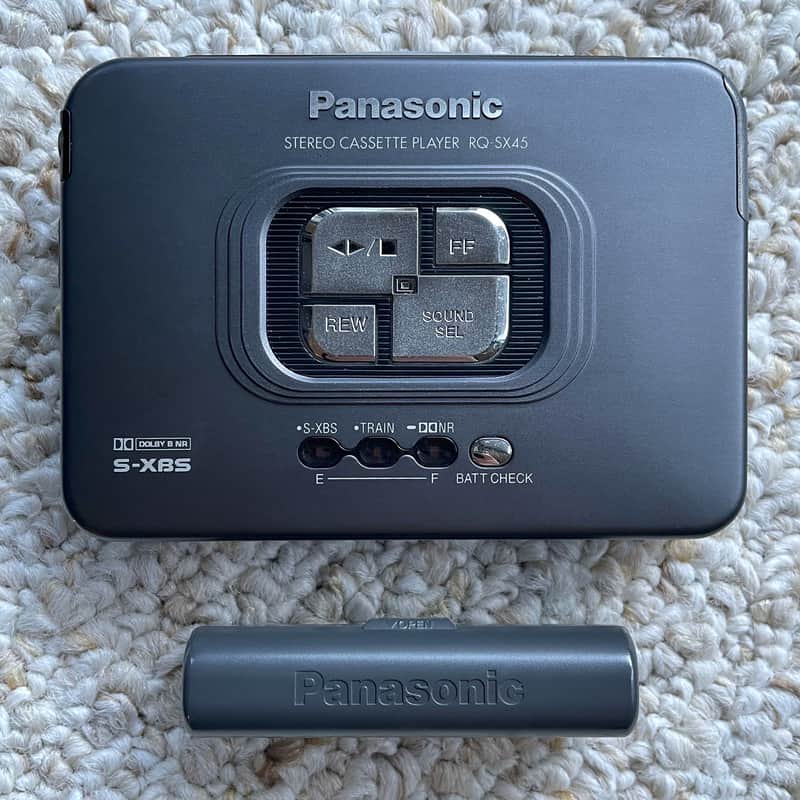 Panasonic SX45 Walkman Cassette Player, EX Gray ! Working ! image 1