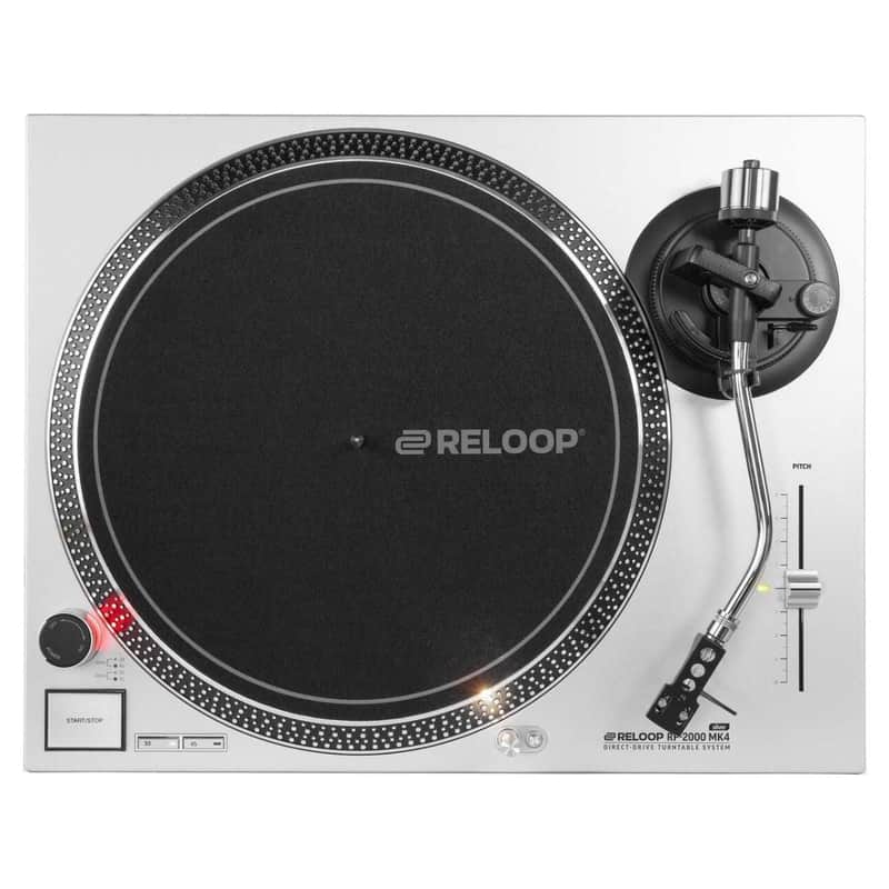 Reloop RP-2000 MK4 Direct-Drive Turntable System-Silver *USA Small Business* image 1