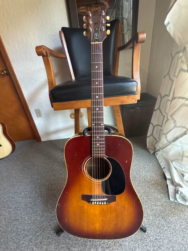 Gibson Vintage 1968 J-45 Flattop Acoustic image 1