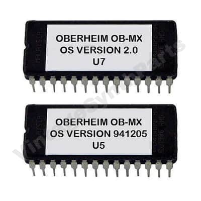Oberheim OB-MX OS Upgrade v2.0 + Voiceboard update OBMX Eprom Update Firmware