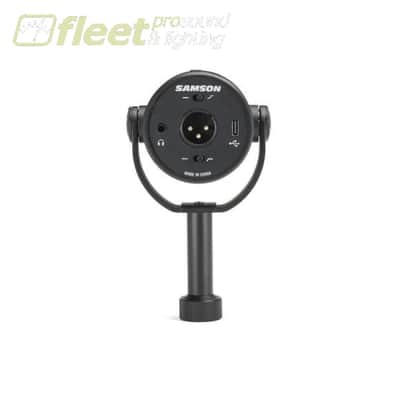 Samson Q9U Dynamic USB Broadcast Microphone 2020s - Black image 3