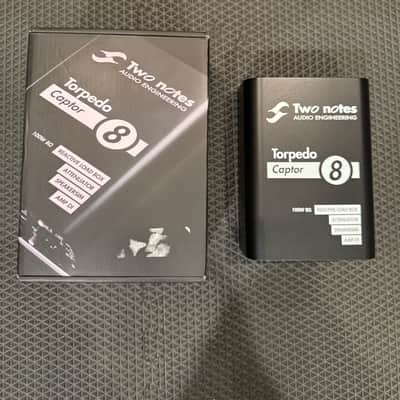 Two Notes Torpedo Captor Loadbox/Attenuator/DI - 8 Ohm 2010s - Black image 6