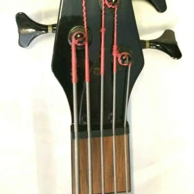 NOS Marathon E-Bass 5-Saiter P/J Pickups 1980er fantastischer Klang VERY RARE black image 5