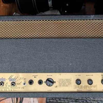 Marshall JMP 2204 Master Model Mk2 Lead 50-Watt Guitar Amp Head 1978 image 7