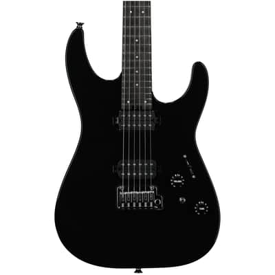 Charvel Pro-Mod DK24 HH 2PT EBN Electric Guitar, Gloss Black, Open Box (Very Good) image 3