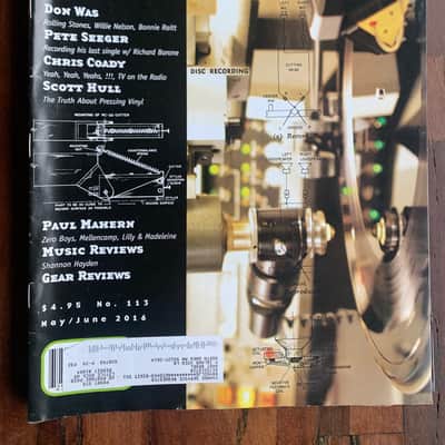 Tape Op Magazine 6 Back Issues 2016 #111, 112, 113, 114, 115, 116 image 2