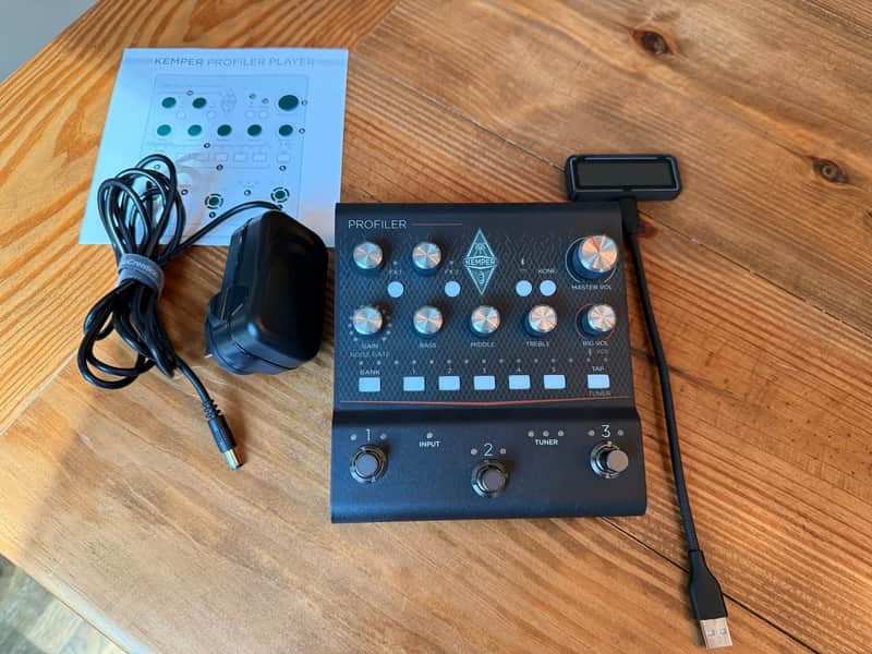Kemper Amps Profiler Player 2023 - Present - Black / Green image 1