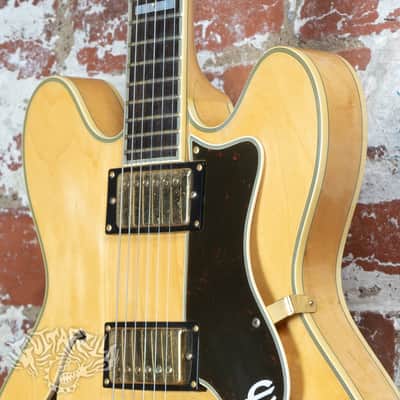 Epiphone Sheraton II 1993 Natural Samick Korea MIK image 4