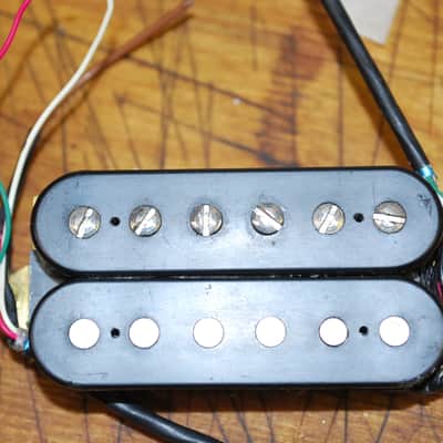 1975 DiMarzio Humbucker 4 LONG lead wires 5.42K Ohms Les Paul image 2