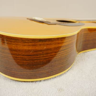 Vintage 1970s Kansas B-280 12-String Dreadnought Suzuki Violin Japan w/ Hard Case image 5