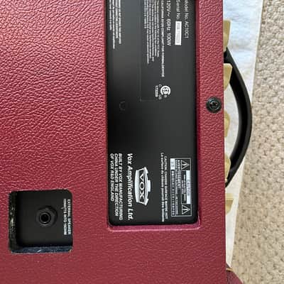 Vox Vox AC10C1 Vintage Red 10W Tube Combo 2016 - Vintage Red image 1