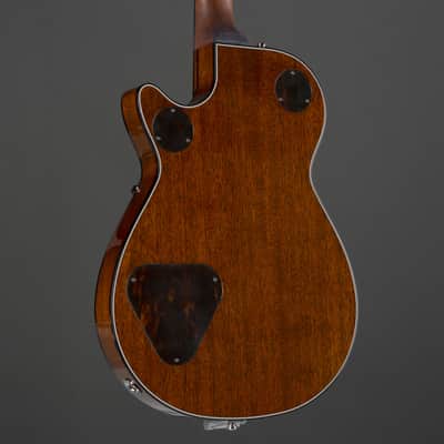 Gretsch G6134TFM-NH Nigel Hendroff Signature Penguin Amber Flame - Custom Electric Guitar image 5