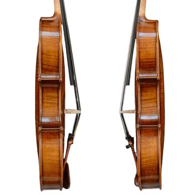 SONG 16.5 inch Viola, Beautiful Oil finished, Rich Mellow Sound, Aged Spruce and maple wood image 5