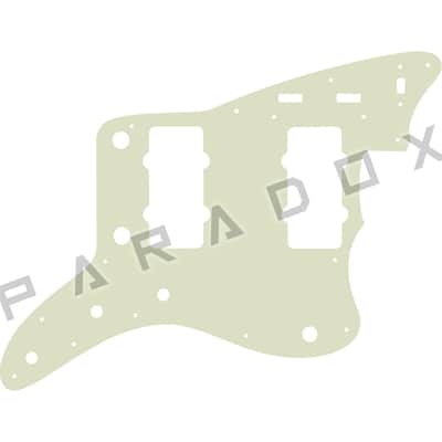 Custom Pickguard For 2021 - 2025 Made in Japan Fender MIJ Traditional II '60s Jazzmaster - Parchment/Black/Parchment .090"