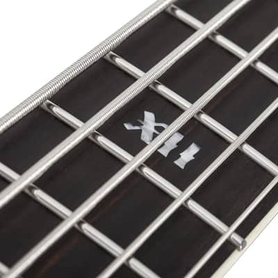 Schecter SLS Evil Twin-5 - Satin Black (1395) image 8