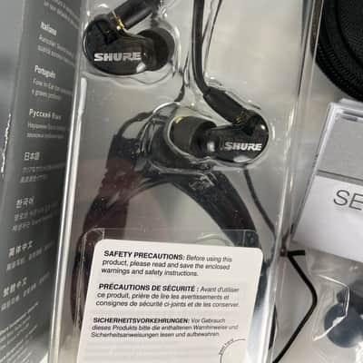 Shure SE215 Single Driver In-Ear Monitors, Black image 2