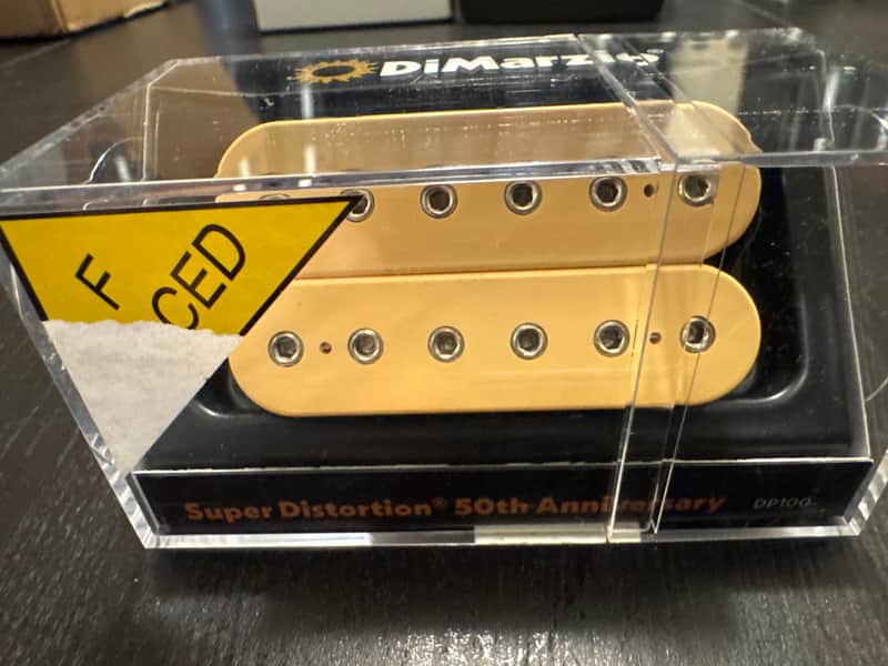 DiMarzio DP100CR Super Distortion Humbucker 2010s - Cream