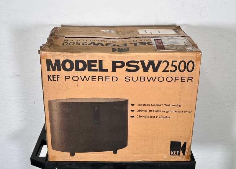 KEF Model PSW2500 Powered Subwoofer | Reverb Canada