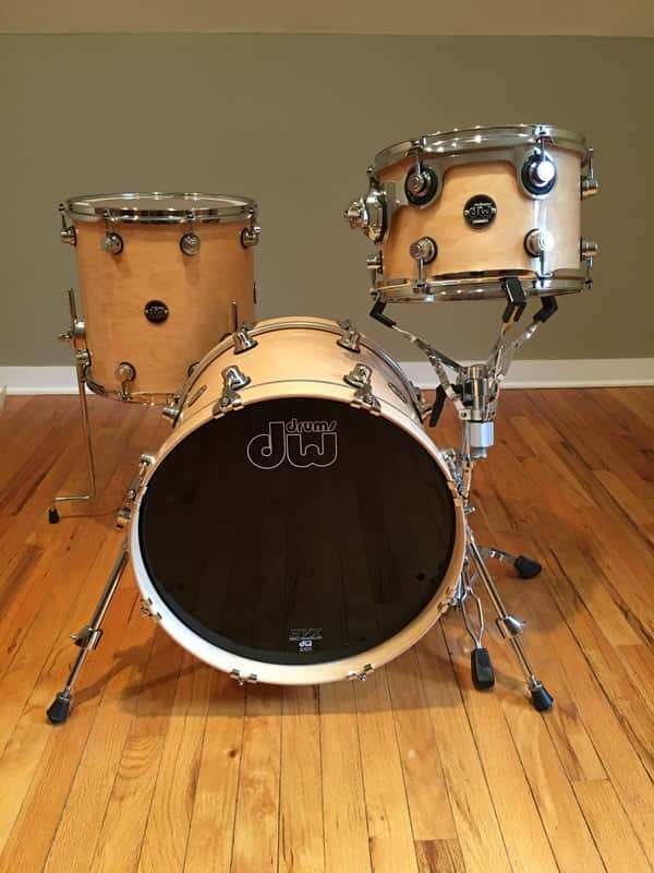 DW Performance Series  Natural Maple 3 Piece Bop Kit image 1