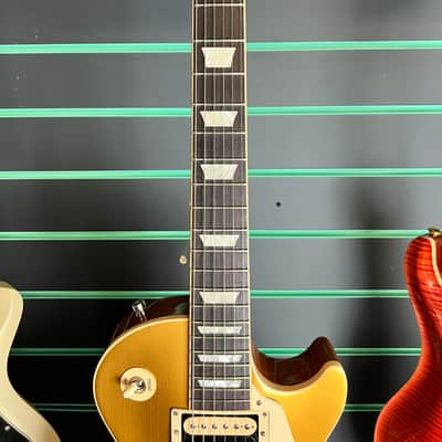 Immagine Gibson Les Paul Classic T Gold Top 2017 Electric Guitar - 6