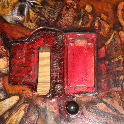 Made in Japan ESP M-ii 1993 Loaded Body - Custom George Lynch Skull & Bones Paint Job image 3