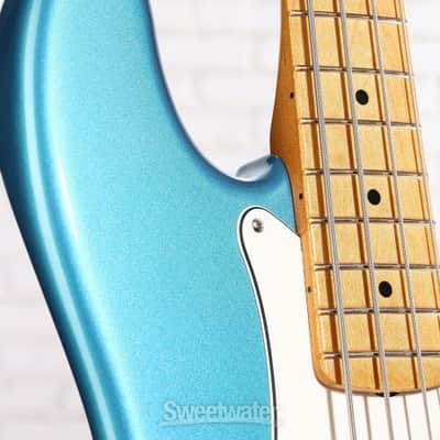Fender Vintera III Late '60s Precision Bass - Lake Placid Blue with Maple Fingerboard (PBassV360MLPd1) image 4