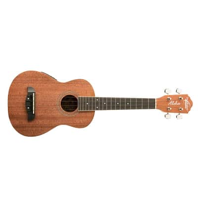 Oscar Schmidt Mahogany Concert Ukulele w/ Pickup & Electronics image 2
