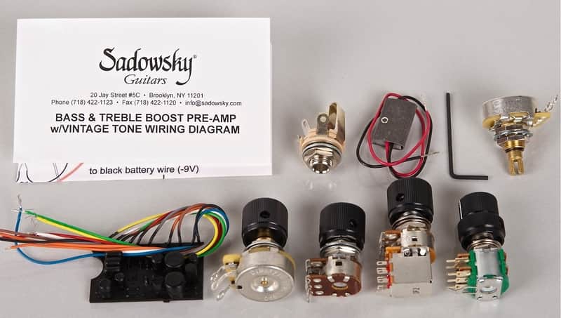 Sadowsky Onboard Preamp image 1