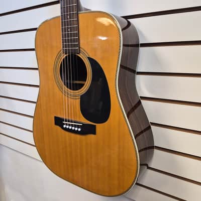 Sigma by Martin DM-4H - 80's Dreadnought with Herringbone Binding image 4