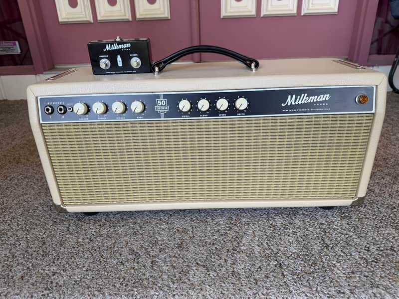 Milkman 50 Watt Sideman Head Version --2019 - light tan Rolex image 1