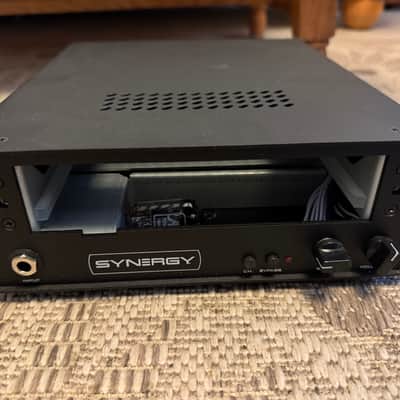 Synergy SYN-1 Rack Mount Preamp with 1 Module Slot 2017 - Black image 1